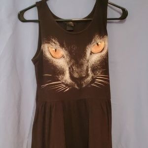 cat mini dress
